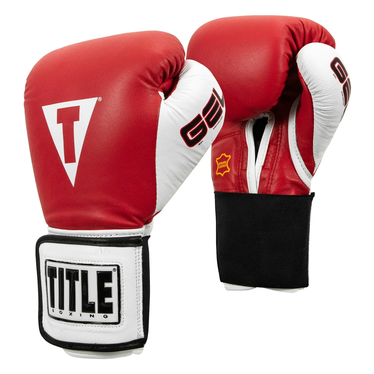 TITLE Boxing Gel World Elastic Training Boxing Gloves