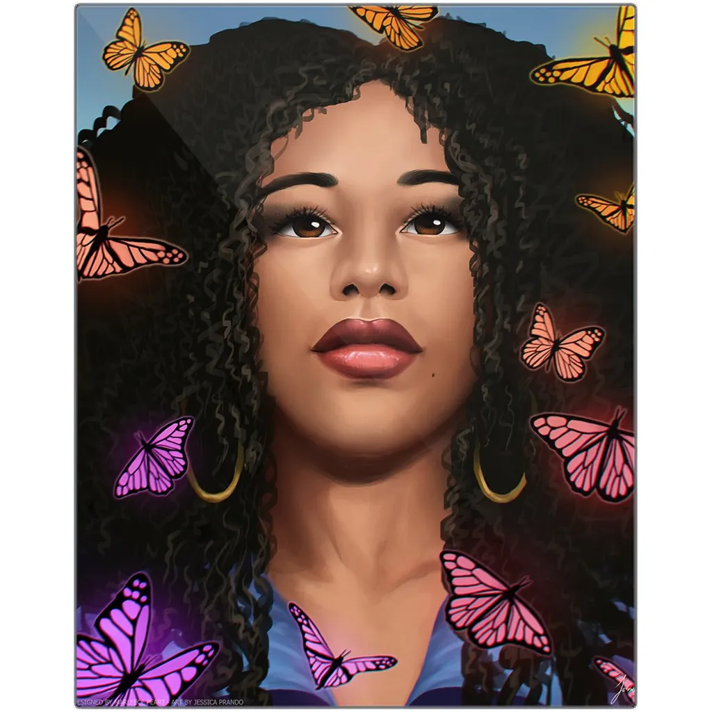 Transformation  - Art by Marleece in Metal Print