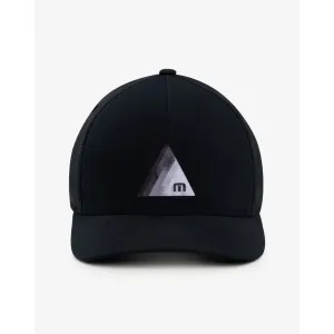 TRAVIS MATHEW MENS HEATER SNAP BACK HAT - BLACK