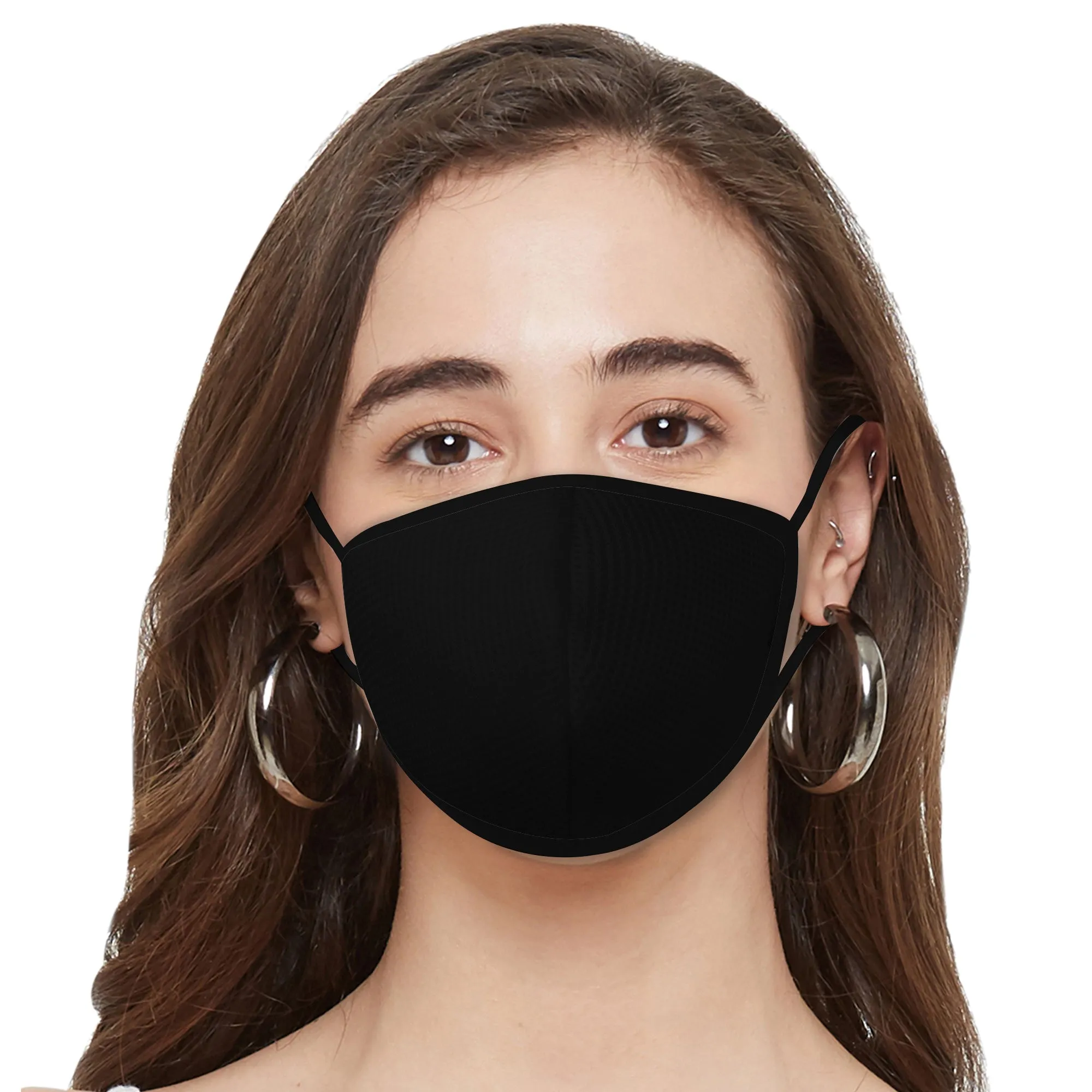 Triple Layer SN95 Reusable, Washable and Antimicrobial Mask - Pack of 5