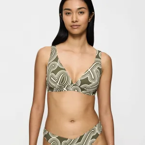 Triumph Flex Smart Summer P Plunge Bikinioberteil ohne Bügel, Multi