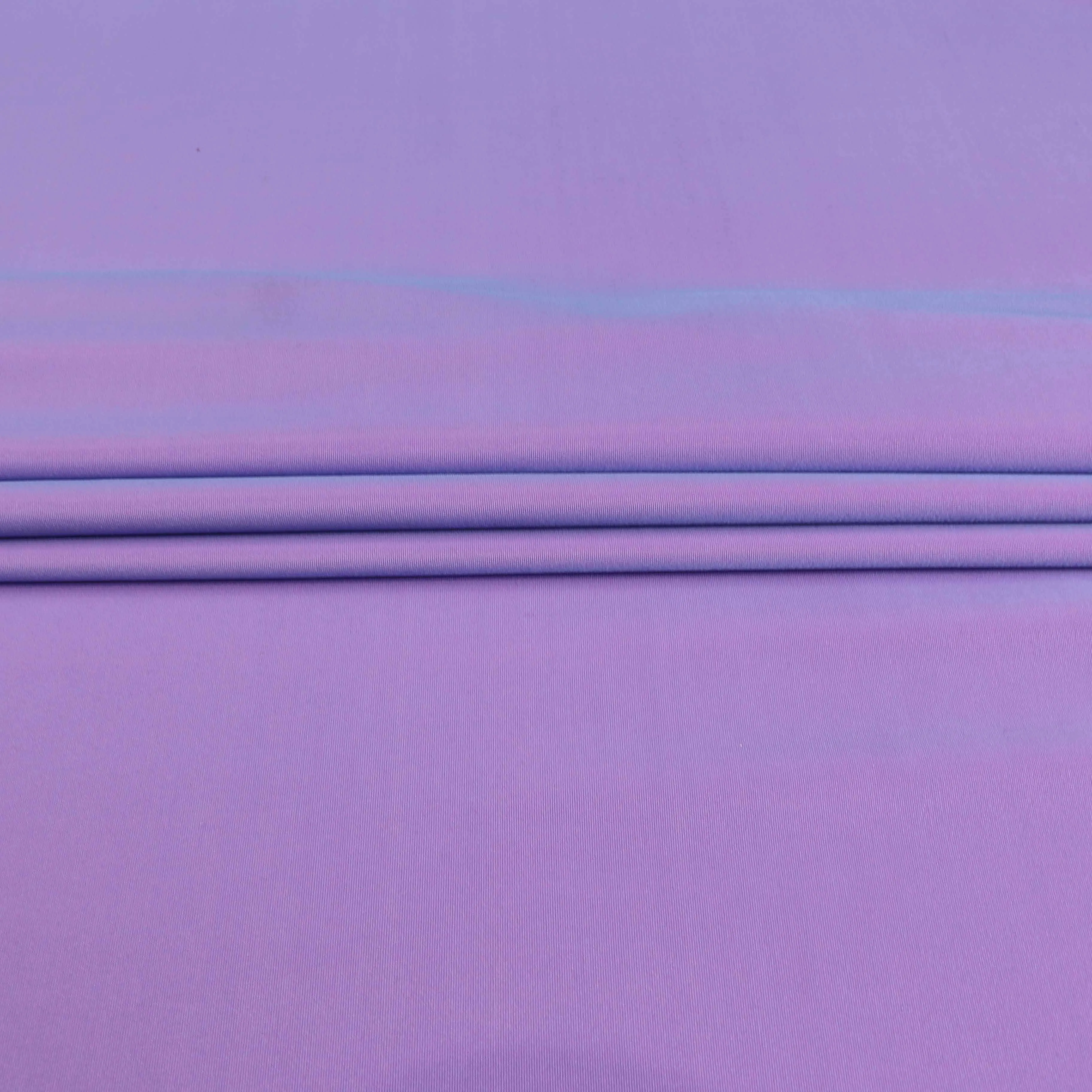 Two tone Lycra Fabric - Lilac, blue