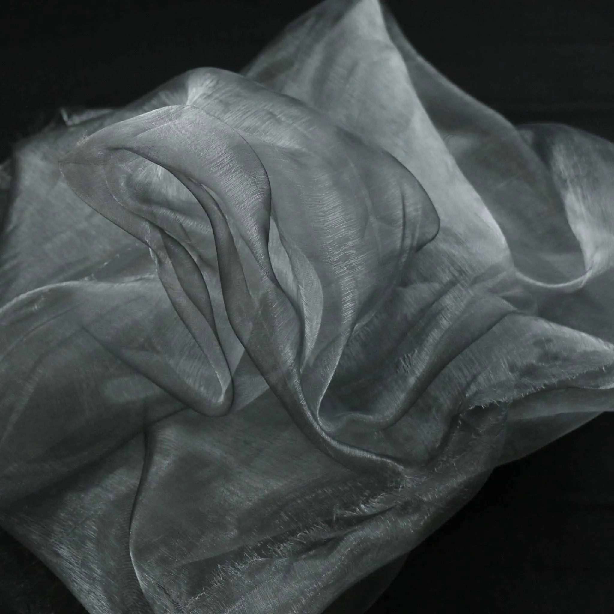 Two Tone Organza Fabric - Blue, silver, pink, gold and bronze