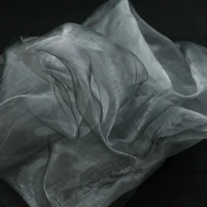 Two Tone Organza Fabric - Blue, silver, pink, gold and bronze