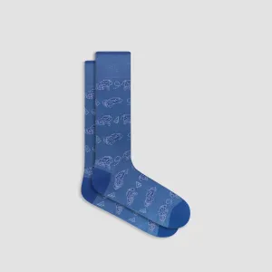 Vintage Car Mid-Calf Socks