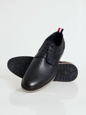 Wallace Casual Lace Up Shoe - Navy