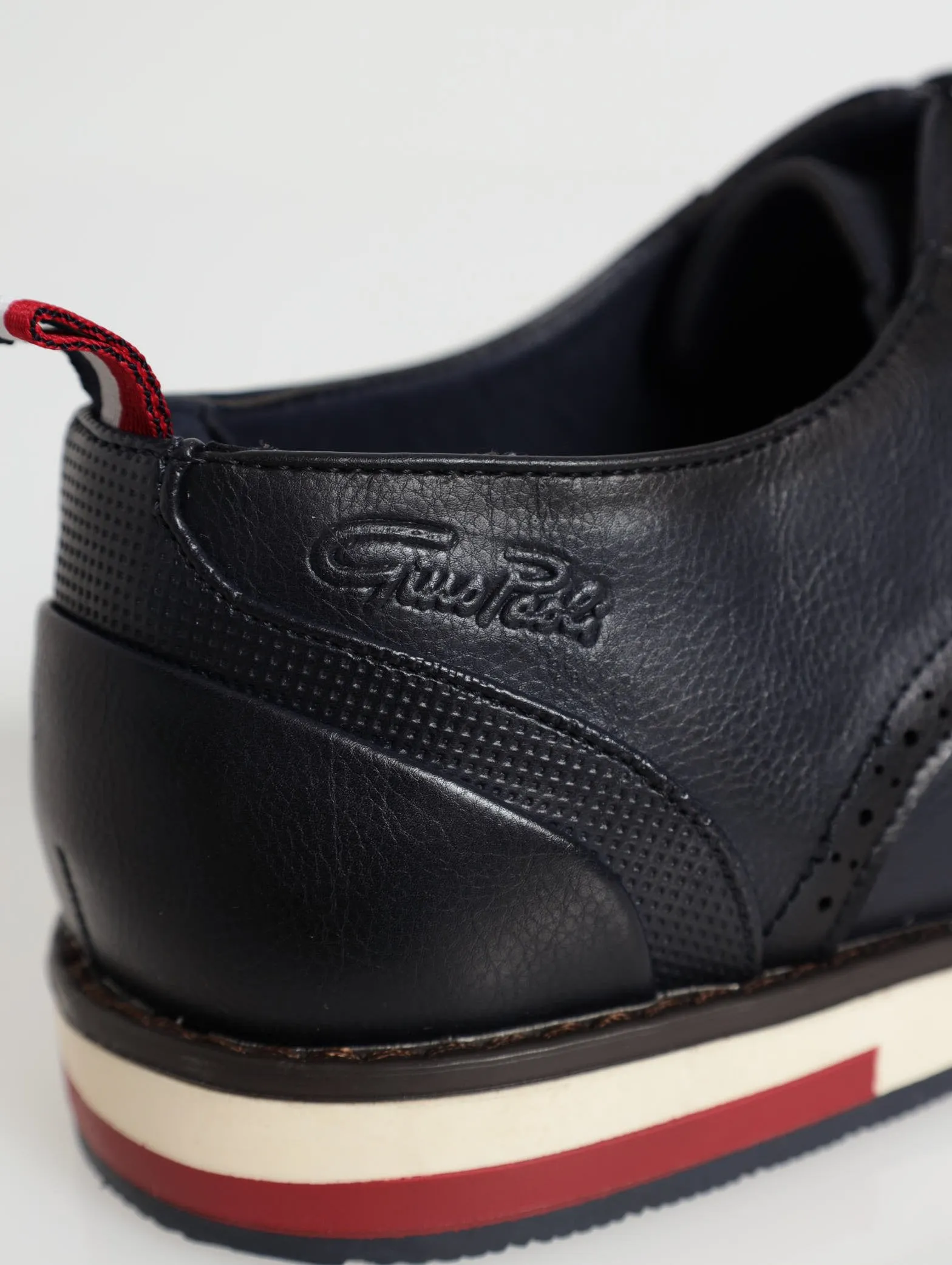 Wallace Casual Lace Up Shoe - Navy