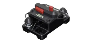 Waterproof 100 amp Circuit Breaker Fuse 12v 24v