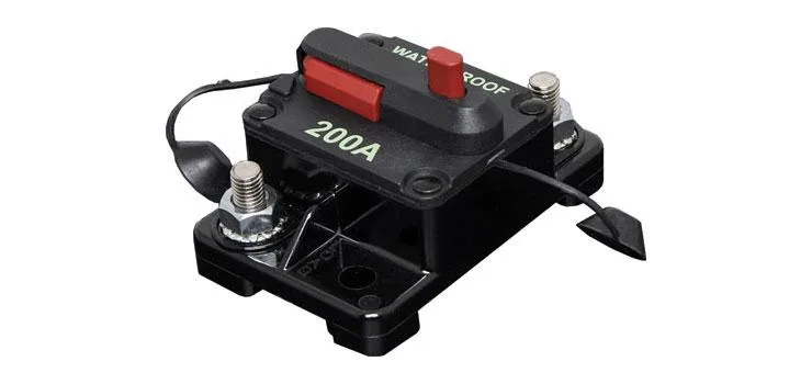 Waterproof 200 amp Circuit Breaker Fuse 12v 24v