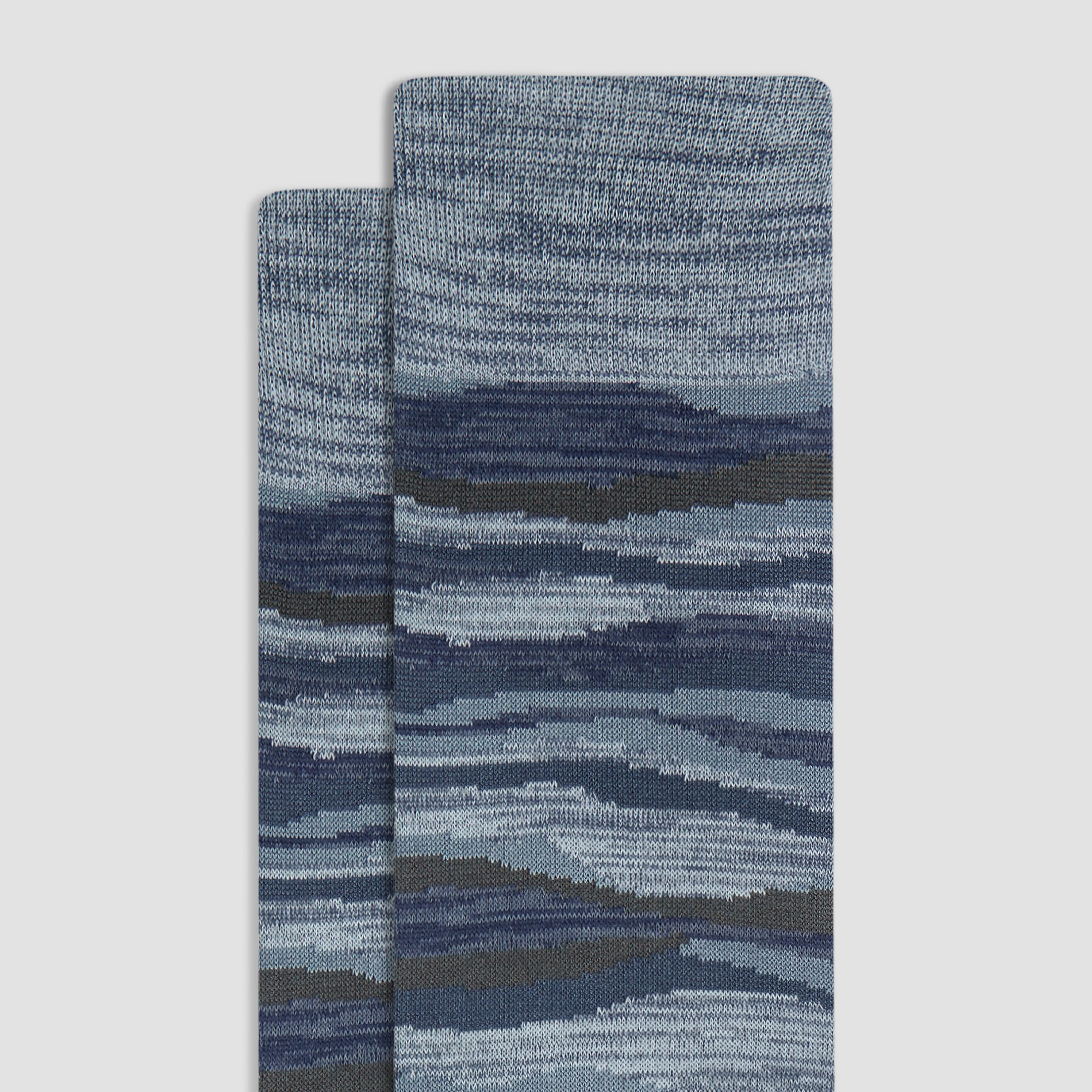 Wave Mid-Calf Socks