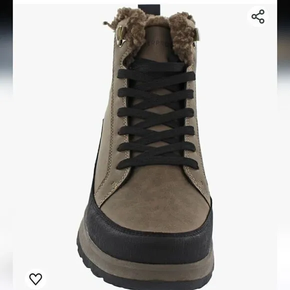 Weatherproof Men's Sneaker Boot in Brown