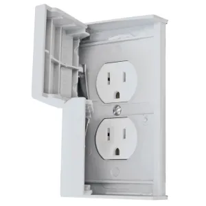WEATHERPROOF RECPT W/CVR