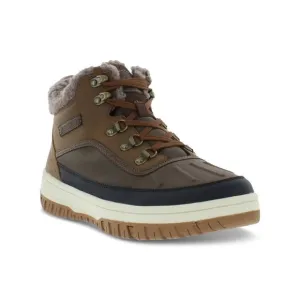 WEATHERPROOF VINTAGE Mens Brown Cushioned Round Toe Lace-Up Boots Shoes 11 M