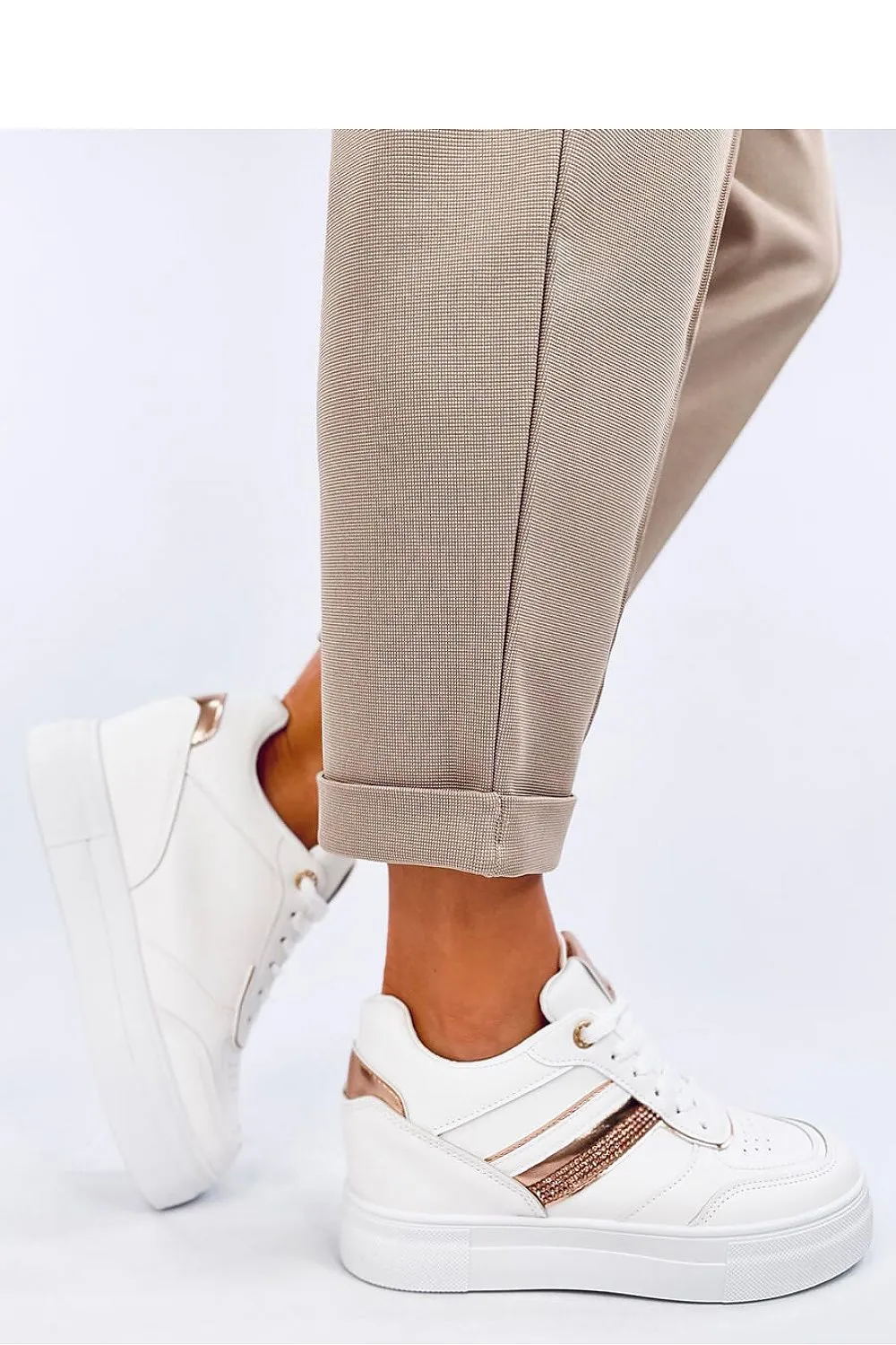 Wedge heel sneakers