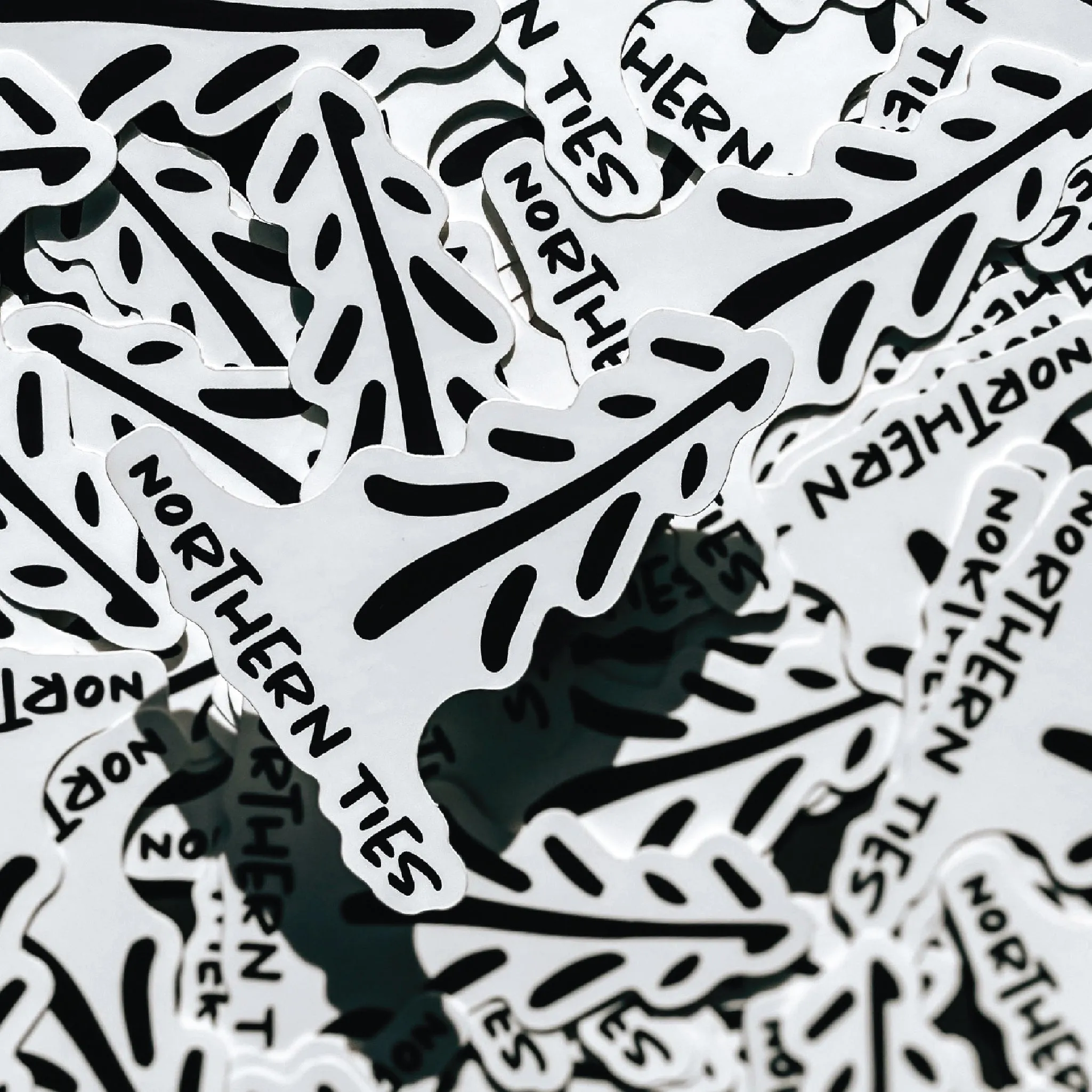 White NT Sticker
