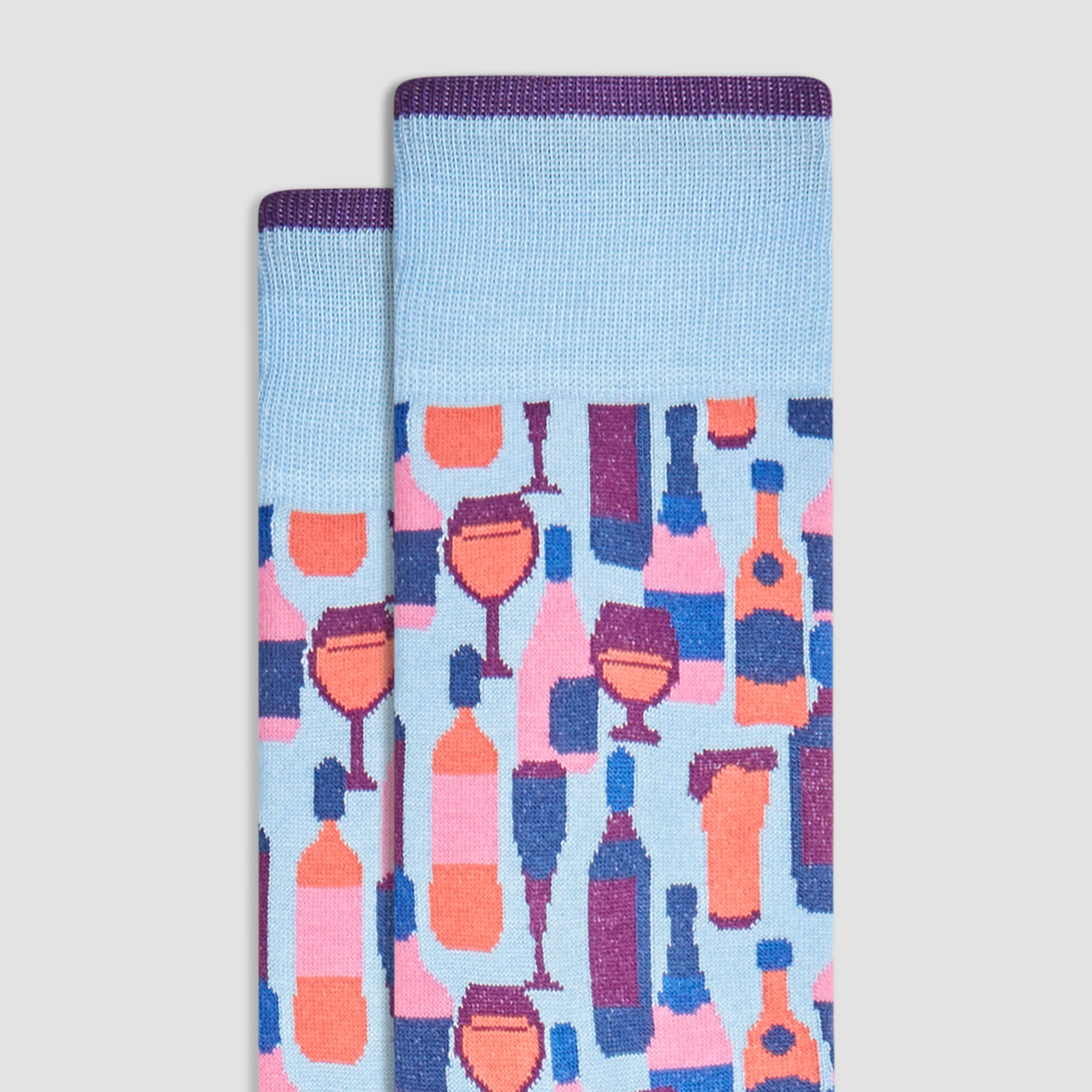 Wine Bar Mid-Calf Socks