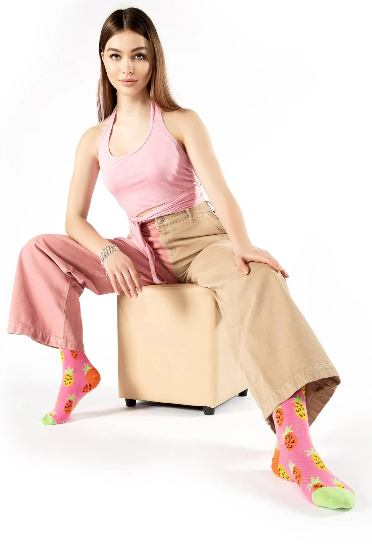 Women Theme Gift Set with 4 Pairs Size 5-9