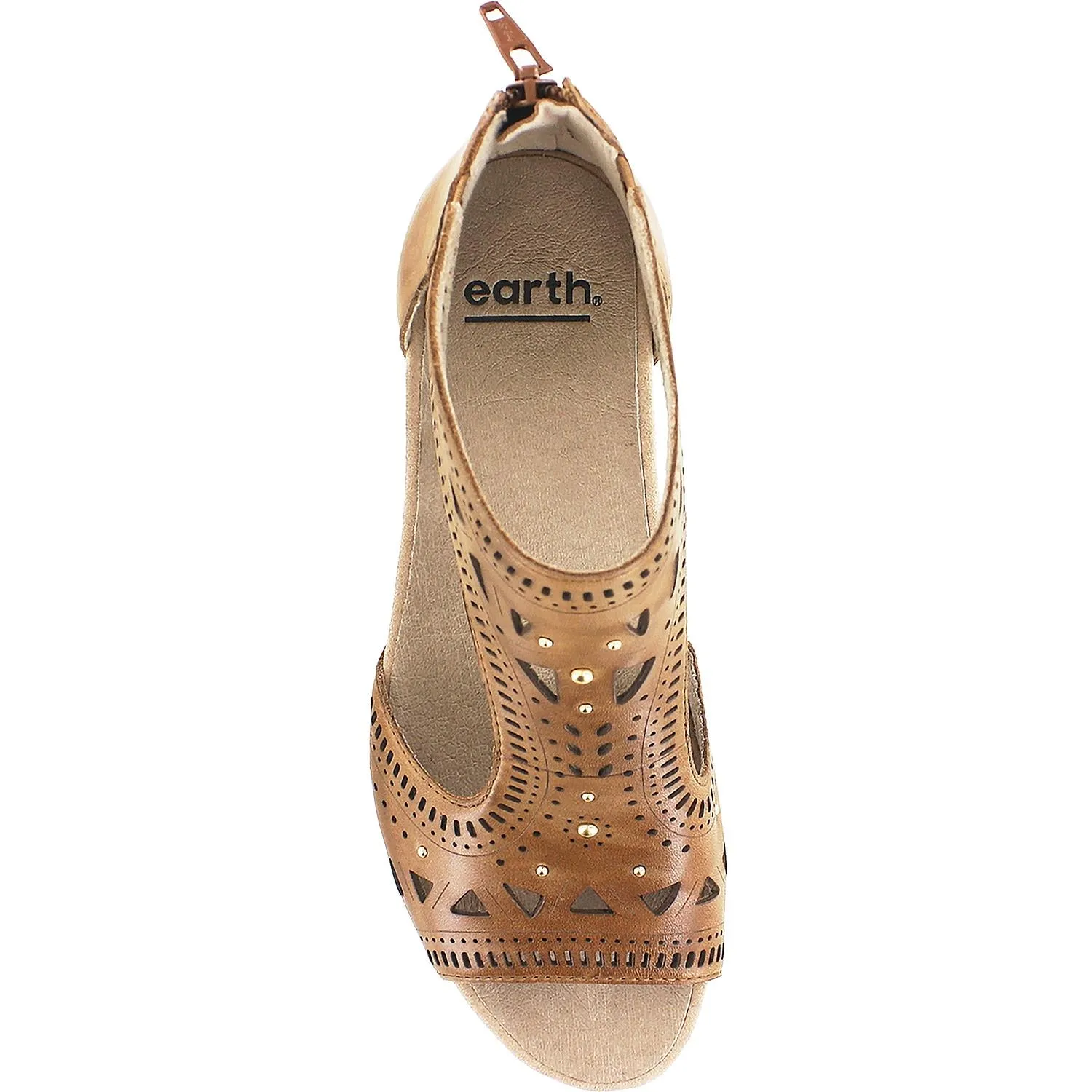 Women's Earth Barbuda Sand Brown Leather
