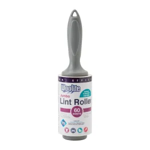 Woolite Sanitized Pro Grade 60 Sheet Lint Roller (2.76 x 2.76 x 10.24 inches) - Jumbo