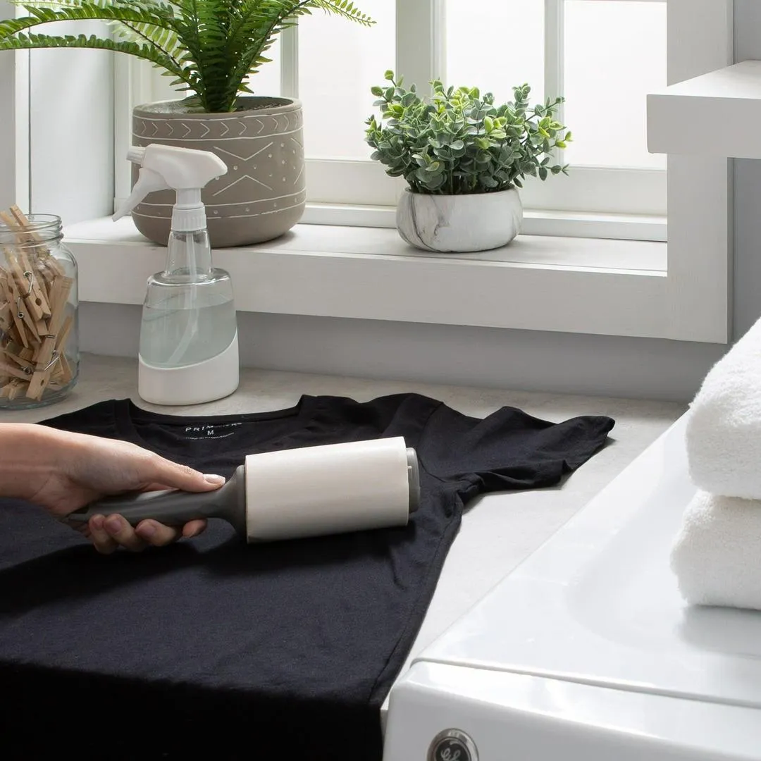 Woolite Sanitized Pro Grade 60 Sheet Lint Roller (2.76 x 2.76 x 10.24 inches) - Jumbo