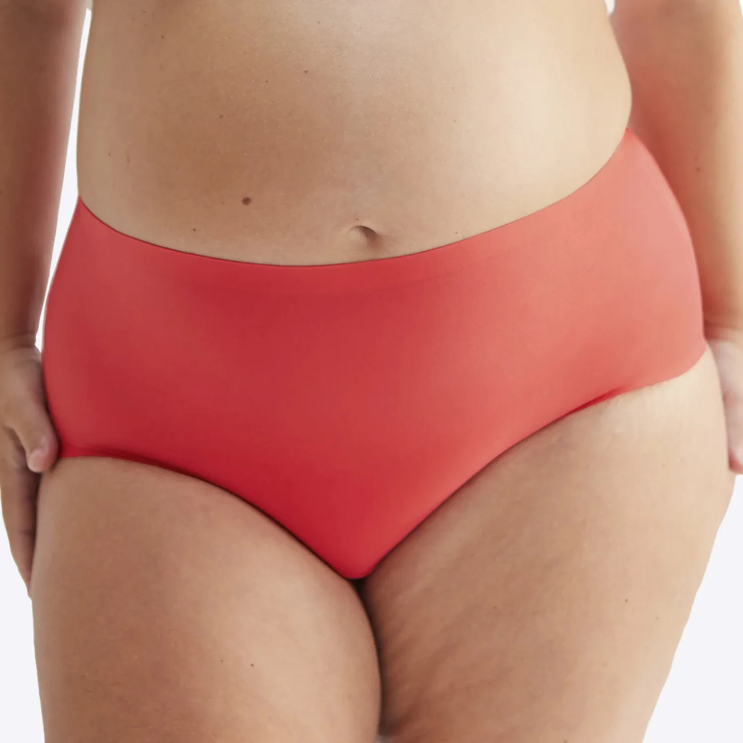 WUKA Drytech™️ High Waist - For Light Leaks - Coral Pink
