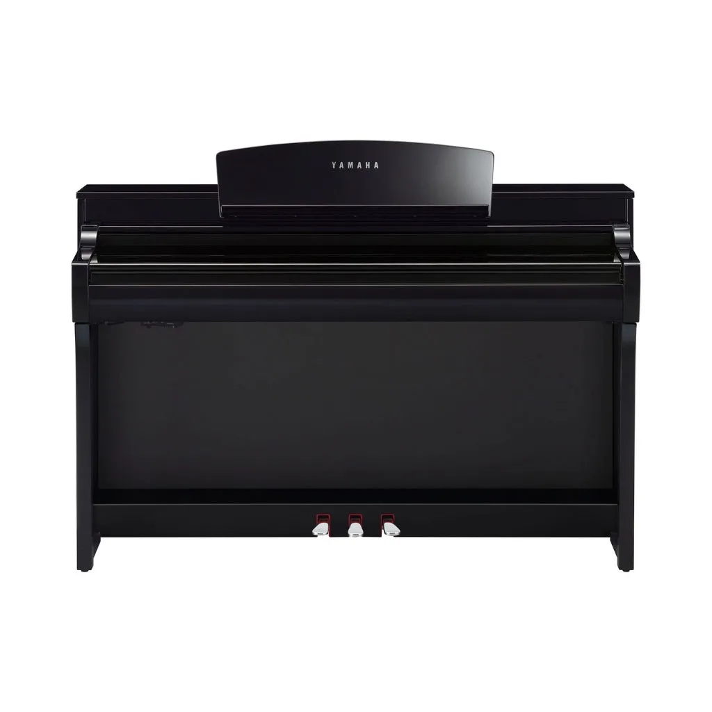 Yamaha CSP255 Smart Digital Piano with Stream Lights in Polished Ebony